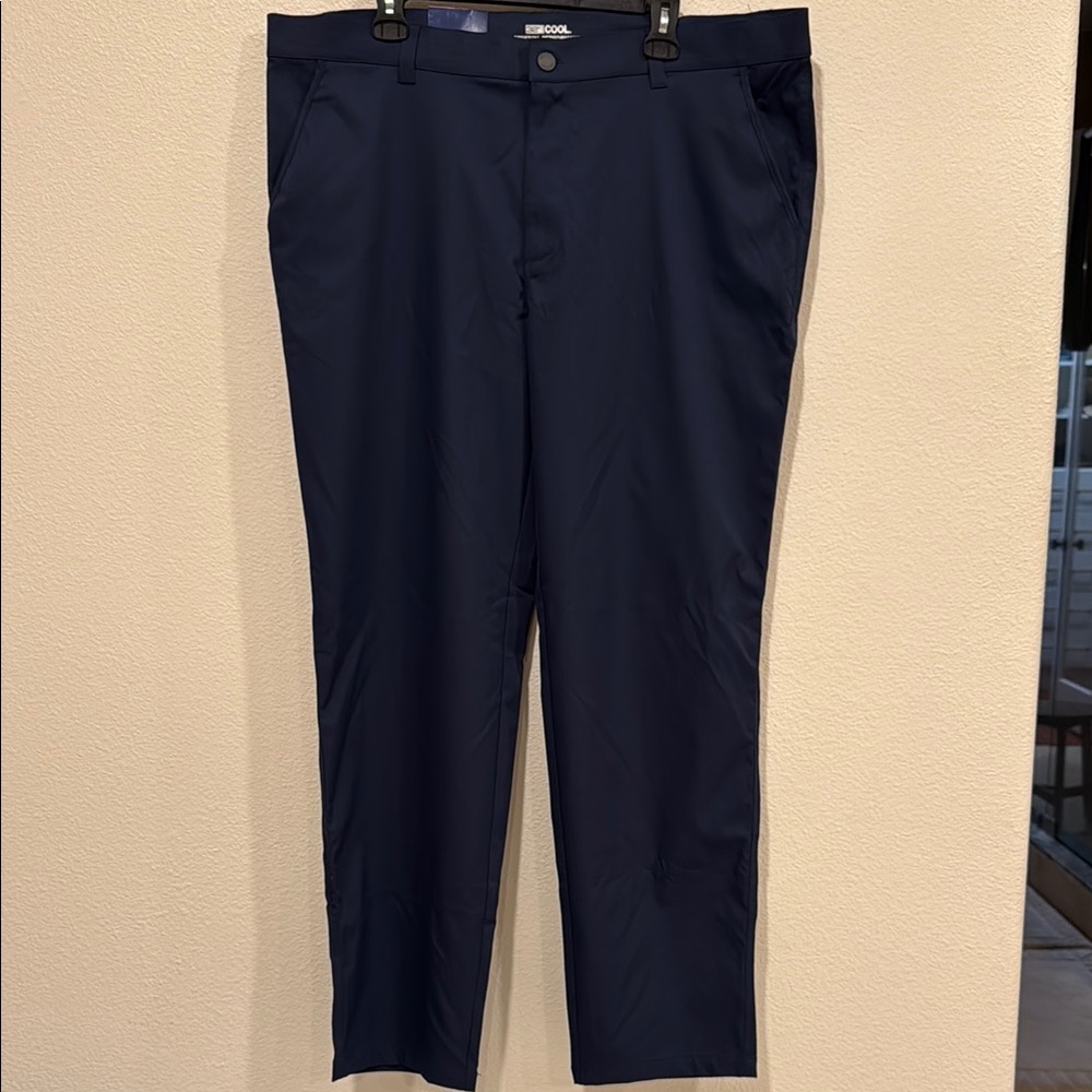32 Degrees Blue Dress Pants Straight Leg